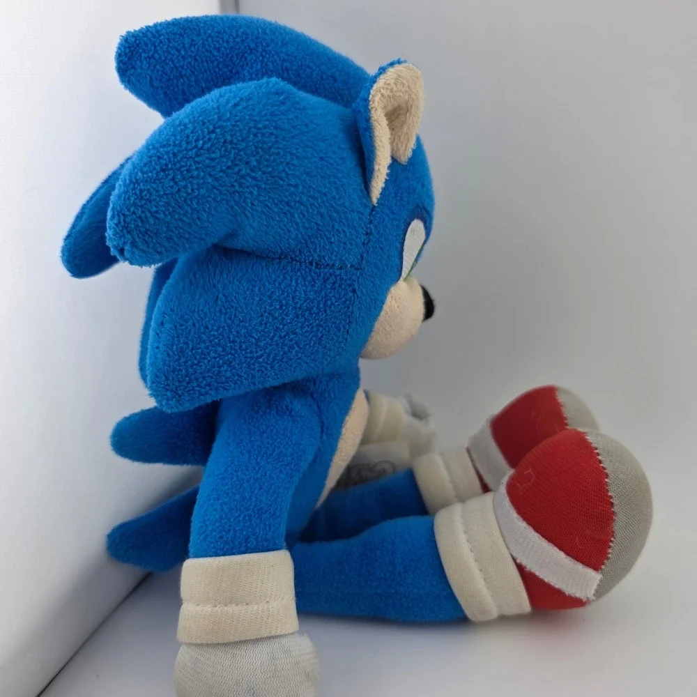 Sonic The Hedgehog 2 Movie Plush‎ Toy Blue Stuffed Animal Kids